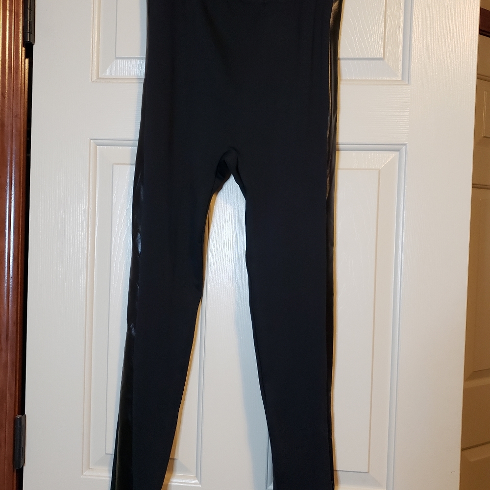 Lane Bryant Tuxedo tights- Size C/D